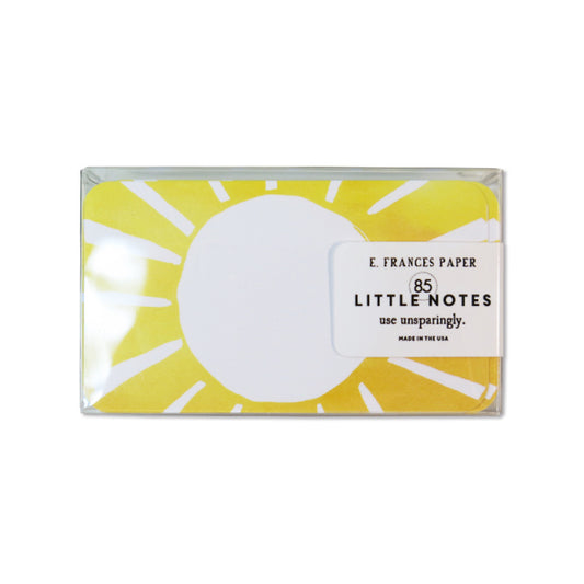 E.Frances/Set of 85 mini cards/Sunny Day Little Note