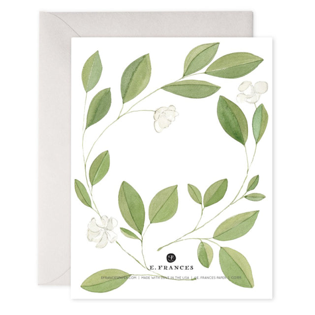 E.Frances/Single card/Magnolia Condolence