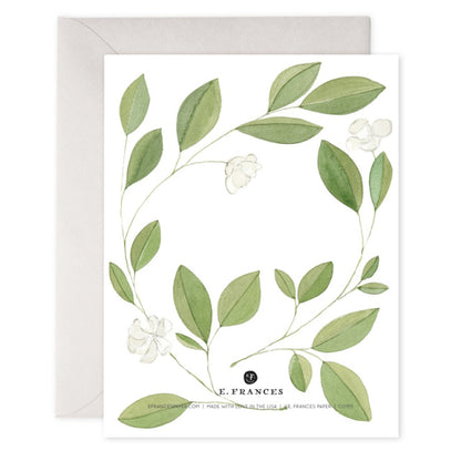 E.Frances/Single card/Magnolia Condolence