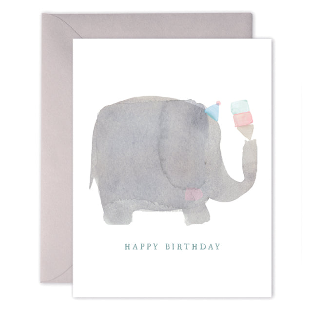 E.Frances/Single Card/Elephant Birthday