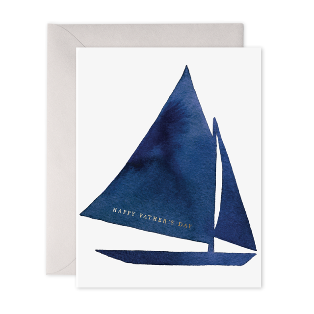 E.Frances/シングルカード/Father's Day Sailboat