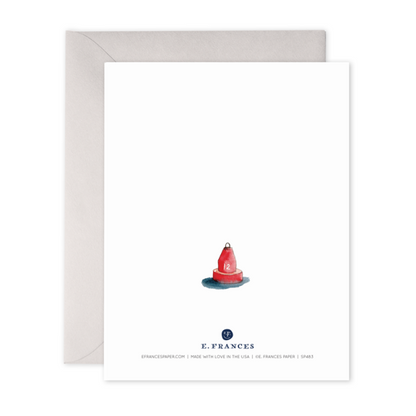 E.Frances/Single Card/Father's Day Sailboat