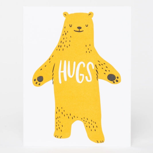 Egg Press/Single Card/Bear Hug