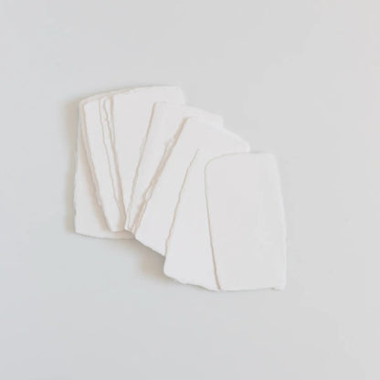 ELIV ROSENKRANZ/Place Cards/Place Card Set of 5 - White