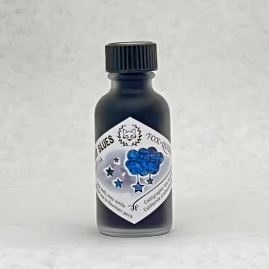 Fox and Quills/カリグラフィーインク/Nina's October Blues Ink 30ml