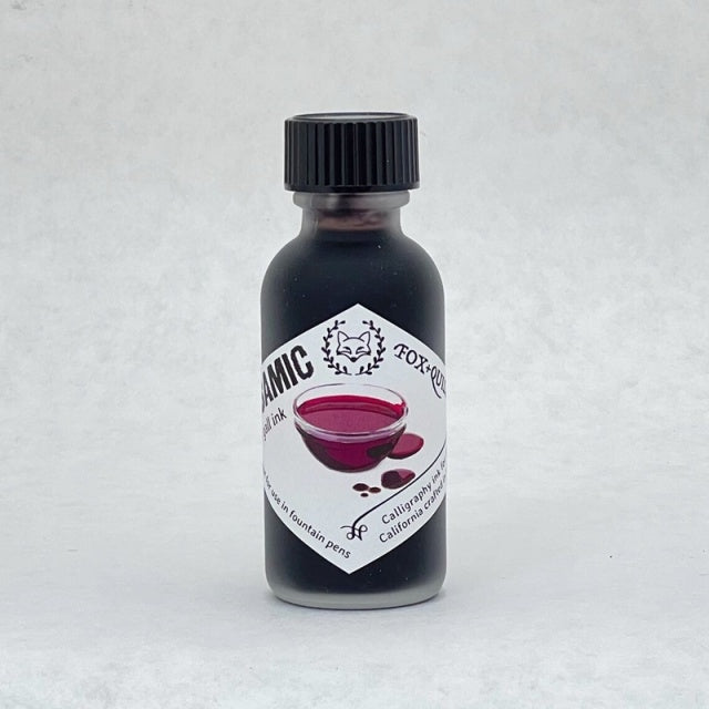 Fox and Quills/カリグラフィーインク/Balsamic Red Pigment Ink 30ml