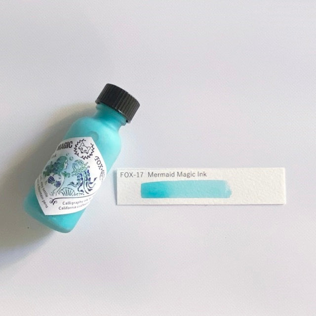 Fox and Quills/Calligraphy Ink/Mermaid Magic Ink 30ml