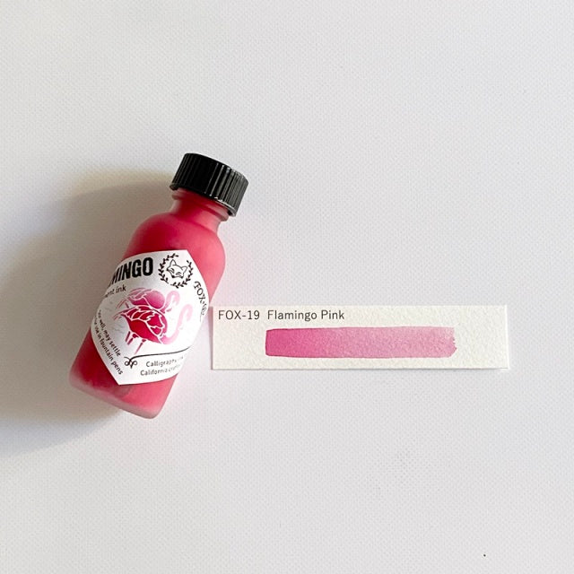 Fox and Quills/カリグラフィーインク/Flamingo Pigmented Ink 30ml