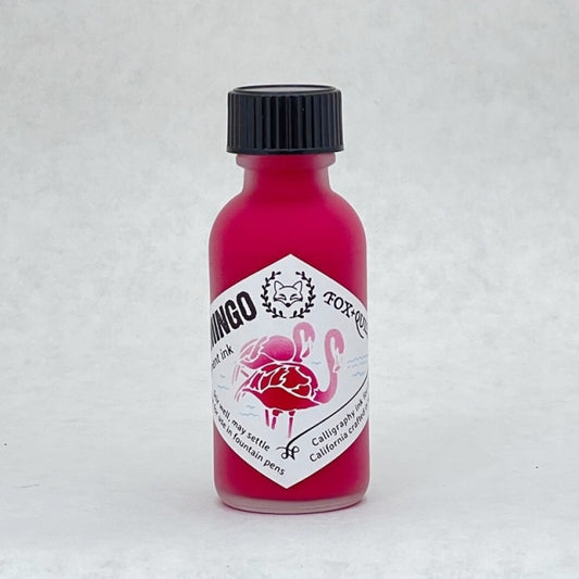 Fox and Quills/カリグラフィーインク/Flamingo Pigmented Ink 30ml