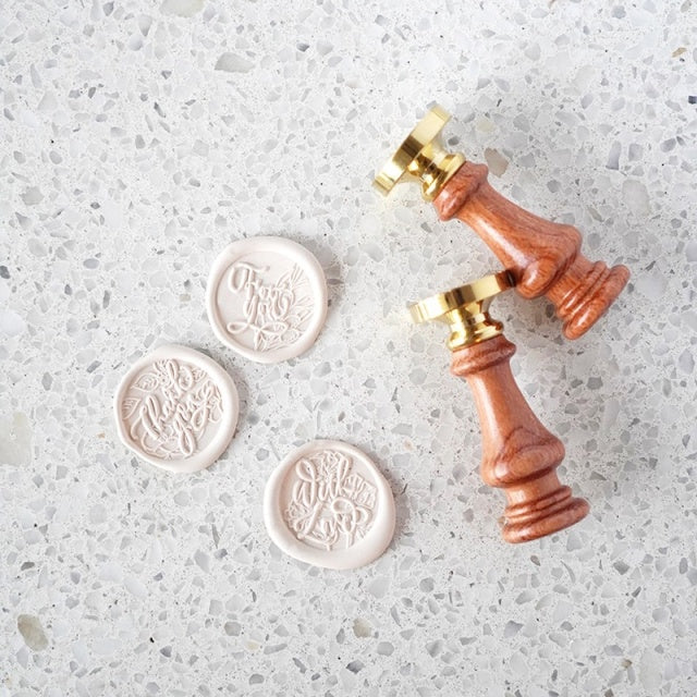 Flora Paperie Tokyo/Sealing Stamp/For You-Olive