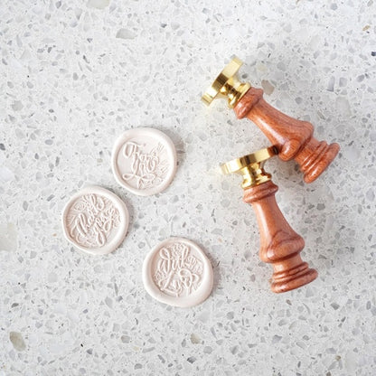 Flora Paperie Tokyo/Sealing Stamp/For You-Olive