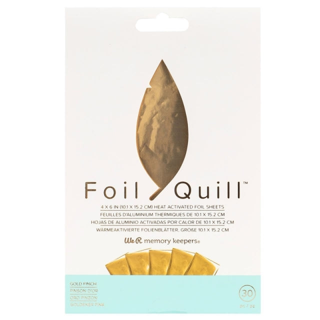 Foil Quill/Foil Sheets - Gold 30 pieces