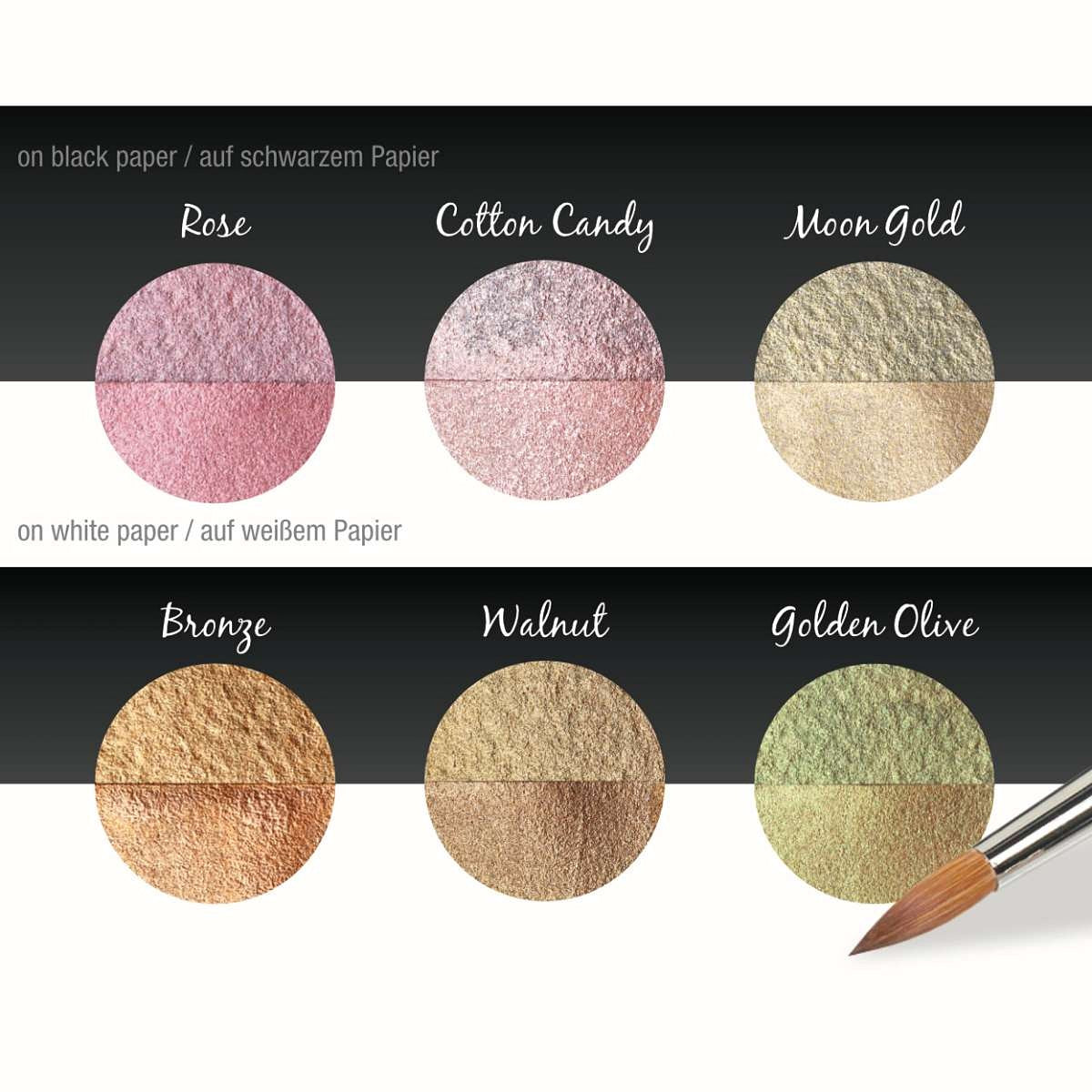 Finetec GmbH/カリグラフィーインク/Coliro Pearl Color Set 6 colors 30mm -  Lisi