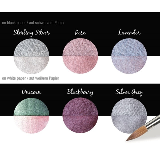 Finetec GmbH/カリグラフィーインク/Coliro Pearl Color Set 6 colors 30mm -  Fairlytale