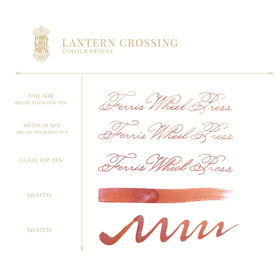 【5/2発売】Ferris Wheel Press/インク/The FerriTales Collection - Lantern Crossing 20ml
