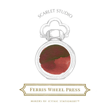 【ご予約受付中｜8/7発売】Ferris Wheel Press/インク/Scarlet Studio 38ml