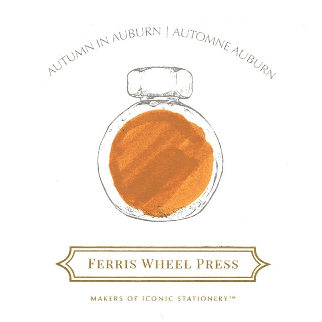 【在庫限り】Ferris Wheel Press/インク/Autumn in Auburn Ink 38ml