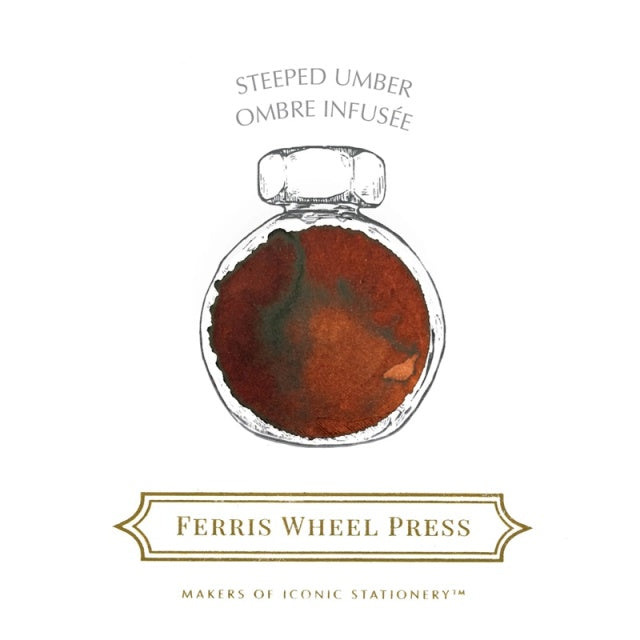 Ferris Wheel Press/インク/Steeped Umber 38ml | ペーパーツリー