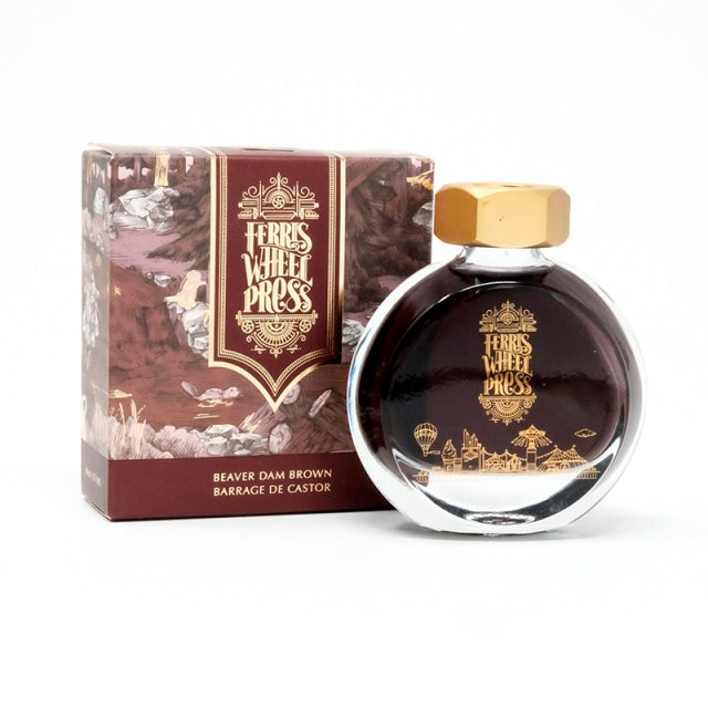 [While supplies last] Ferris Wheel Press/Ink/Beaver Dam Brown Ink 38ml