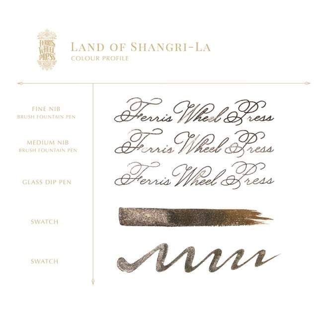 Ferris Wheel Press/Ink/Land of Shangri-la 38ml