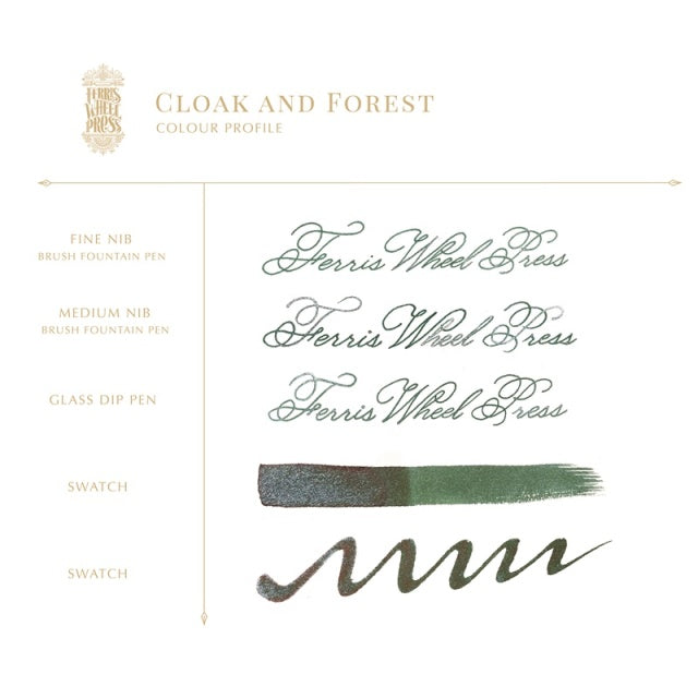 Ferris Wheel Press/Ink/The FerriTales Collection - Cloak and Forest 20ml