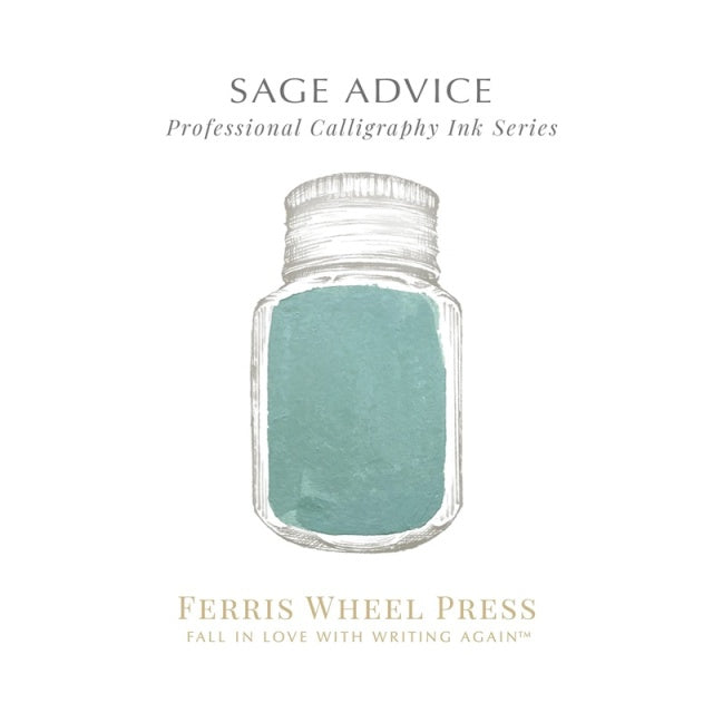 Ferris Wheel Press/カリグラフィーインク/Fanciful Events Collection - Sage Advice 28ml