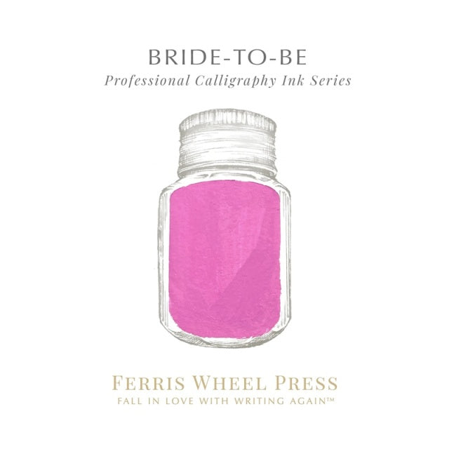 Ferris Wheel Press/Calligraphy Ink/Fanciful Events Collection - Bride To Be 28ml