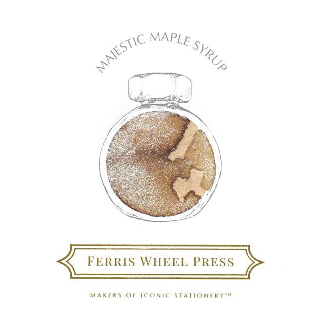 Ferris Wheel Press/インク/Majestic Maple Syrup Ink 38ml | ペーパー