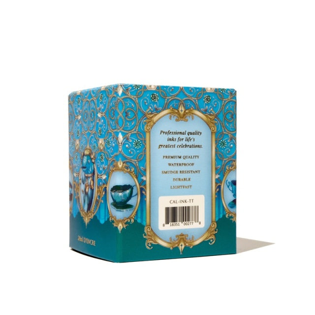 Ferris Wheel Press/Calligraphy Ink/Fanciful Events Collection - Teatime Teal 28ml