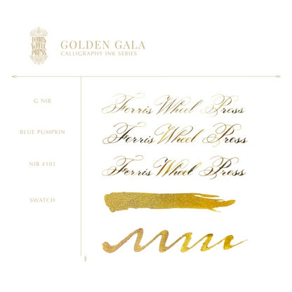 Ferris Wheel Press/カリグラフィーインク/Fanciful Events Collection - Golden Gala 28ml