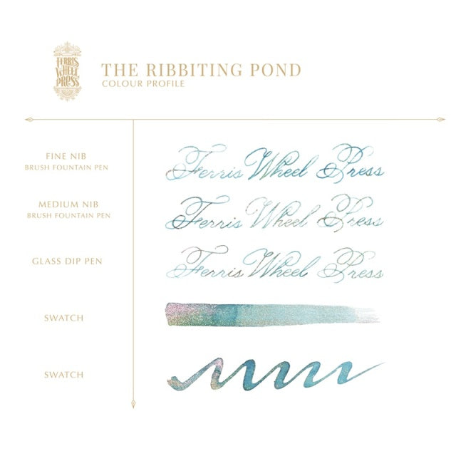 Ferris Wheel Press/Ink/The FerriTales Collection - The Ribbiting Pond 20ml
