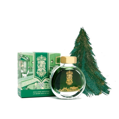[While supplies last] Ferris Wheel Press/Ink/Misguided Mistletoe Shimmer Ink 38ml