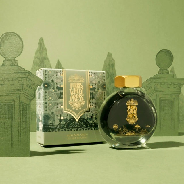 Ferris Wheel Press/インク/Moss Park Green Ink 38ml | ペーパーツリー