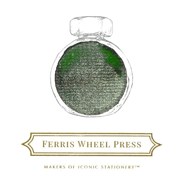 在庫限り】Ferris Wheel Press/インク/Moonlit Jade 38ml