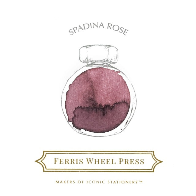 在庫限り】Ferris Wheel Press/インク/Spadina Rose 38ml | ペーパーツリー