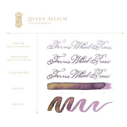Ferris Wheel Press/インク/Queen Allium 38ml