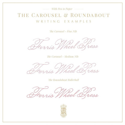 [While supplies last] Ferris Wheel Press/Fountain Pen/Aluminum Carousel Fountain Pen - The Fluttering Heart (Limited Edition 2023)