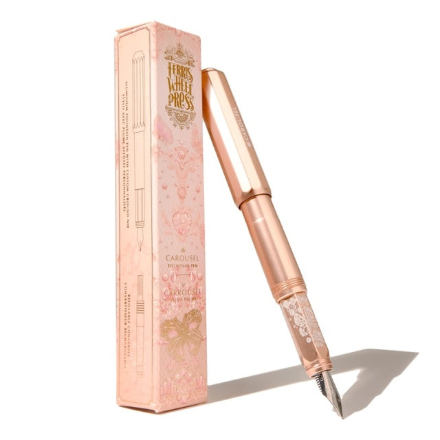 [While supplies last] Ferris Wheel Press/Fountain Pen/Aluminum Carousel Fountain Pen - The Fluttering Heart (Limited Edition 2023)