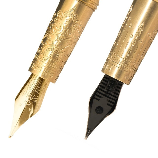 Ferris Wheel Press/万年筆/Glistening Glass Gold Brush Fountain Pen（Limited Edition 2023）