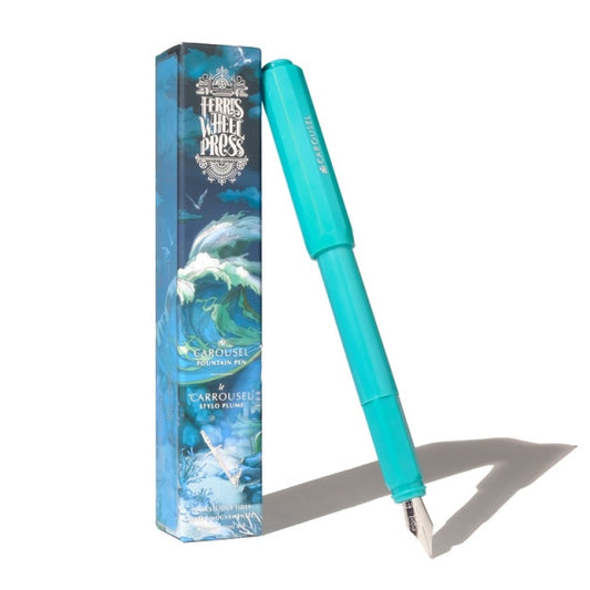 [While supplies last] Ferris Wheel Press/Fountain Pen/The Carousel Fountain Pen - Tumultuous Tides