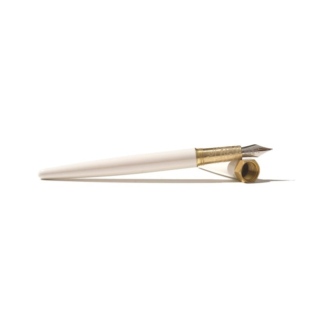 【在庫限り】Ferris Wheel Press/万年筆/Creme Glacee White Brush Fountain Pen