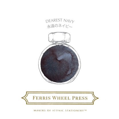 Ferris Wheel Press × Paper Tree/Ink/Dearest Navy 38ml
