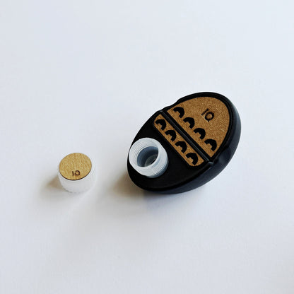 Inner Quill/ニブ+インクケース/Case for Nibs+Inkwell - Black