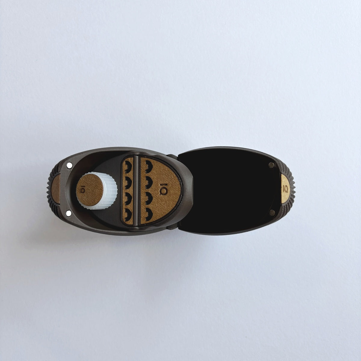 Inner Quill/ニブ+インクケース/Case for Nibs+Inkwell - Chocolate