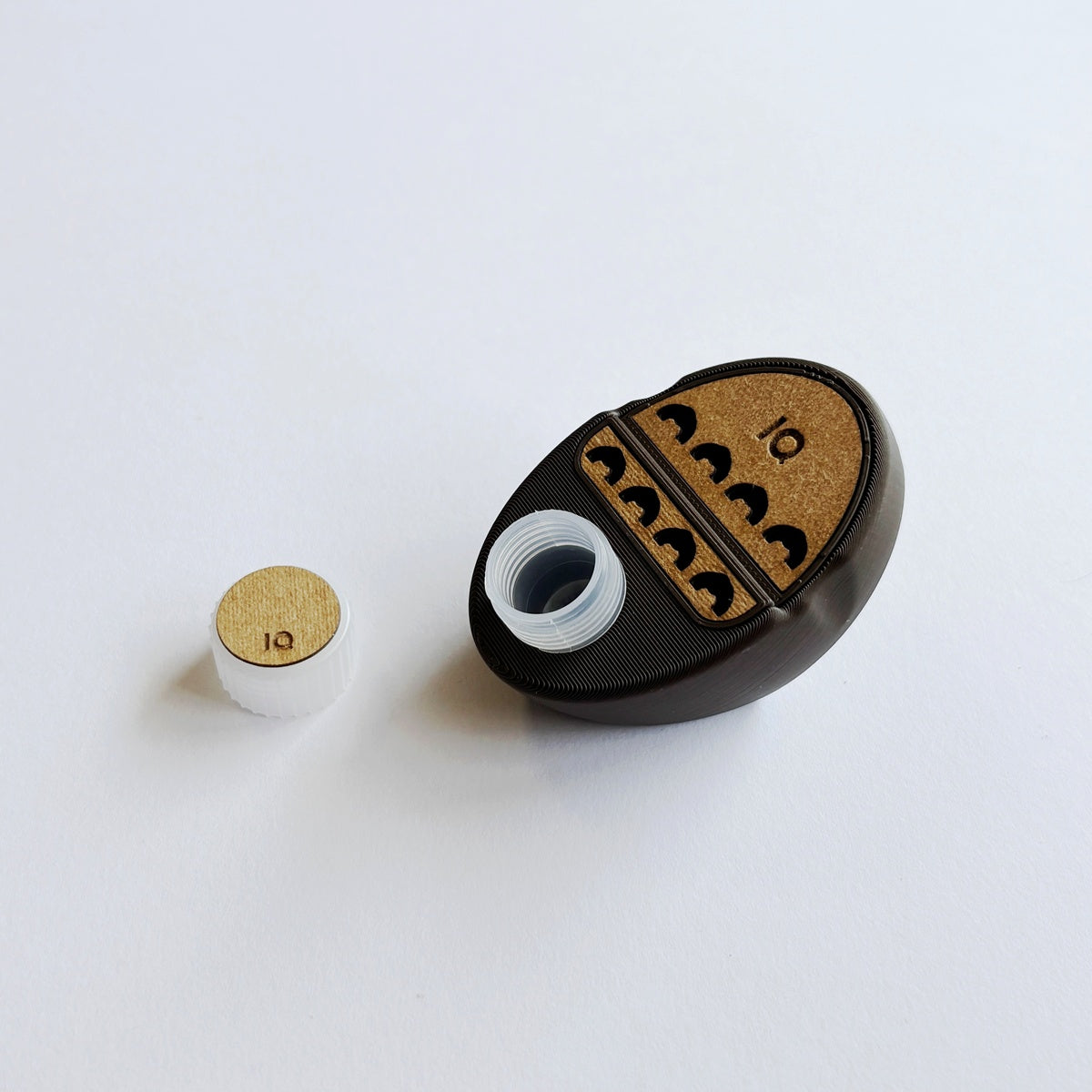 Inner Quill/ニブ+インクケース/Case for Nibs+Inkwell - Chocolate