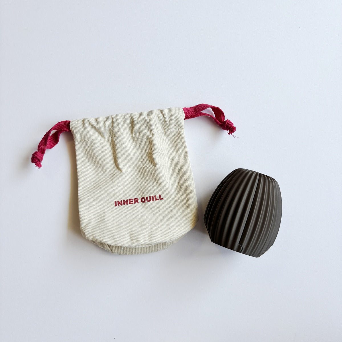 Inner Quill/ニブ+インクケース/Case for Nibs+Inkwell - Chocolate