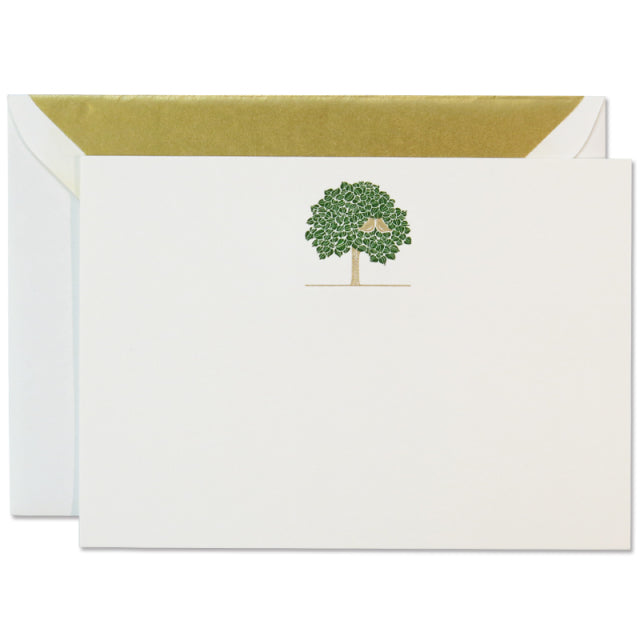 Jan Petr Obr/Single Card/Birds on Tree Small