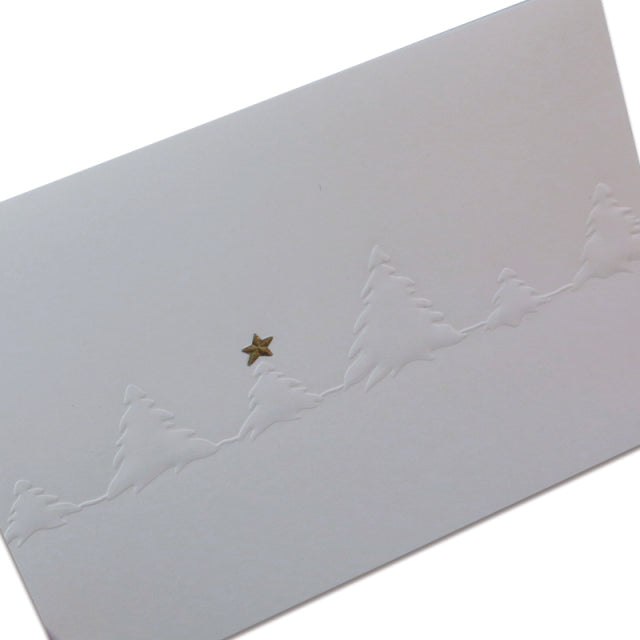 Jan Petr Obr/Single card/Emboss trees