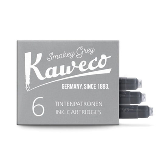 Kaweco/インクカートリッジ/Ink Cartridges 6 Pack - Smoky Grey