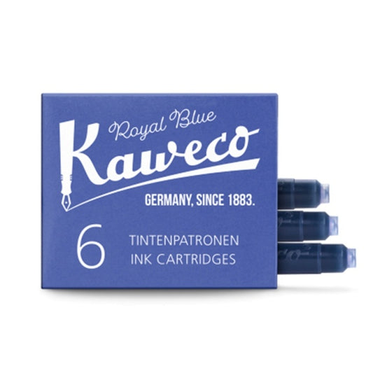 Kaweco/Ink Cartridges/Ink Cartridges 6 Pack - Royal Blue